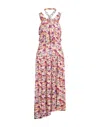 Rabanne Midi Dresses In White