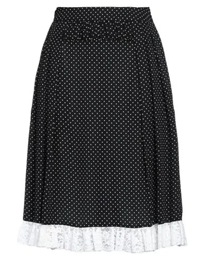 Rabanne Paco  Woman Midi Skirt Black Size 10 Viscose