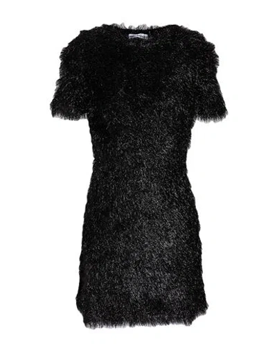 Rabanne Woman Mini Dress Black Size 10 Polyamide, Viscose