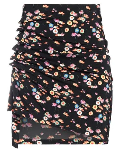 Rabanne Woman Mini Skirt Black Size 12 Viscose, Elastane