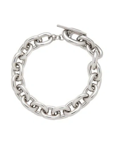 Rabanne Woman Necklace Silver Size - Metal