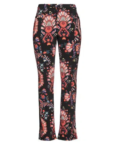 Rabanne Woman Pants Black Size 6 Viscose, Elastane, Polyamide