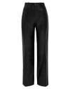 Rabanne Woman Pants Black Size 8 Acetate, Polyamide, Lurex, Elastane In Black