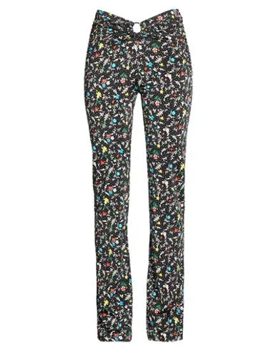 Rabanne Woman Pants Black Size 8 Viscose, Elastane