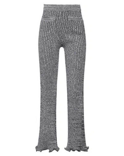 Rabanne Woman Pants Black Size M Wool, Polyester, Elastane, Merino Wool