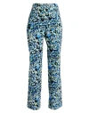 Rabanne Paco  Woman Pants Blue Size 8 Cotton In Blue