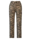Rabanne Woman Pants Sand Size 14 Cotton, Elastane In Beige