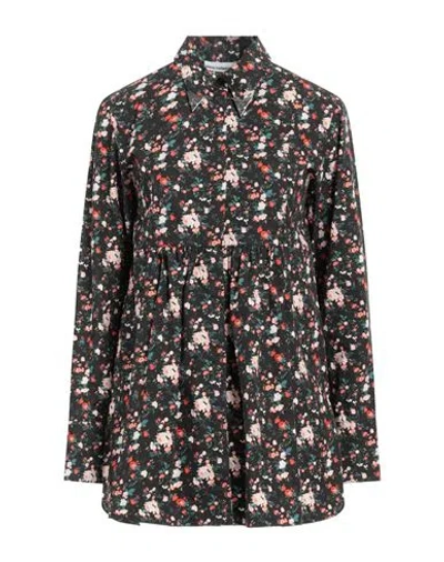 Rabanne Woman Shirt Black Size 4 Organic Cotton