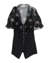 Rabanne Shirts In Black