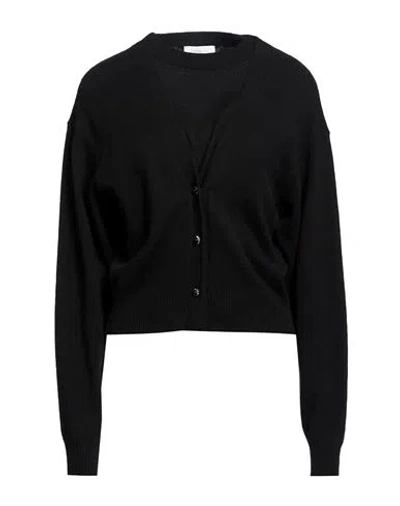 Rabanne Woman Sweater Black Size S Wool, Cashmere, Polyamide, Elastane