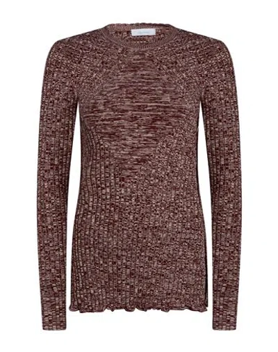 Rabanne Woman Sweater Red Size Xl Viscose, Polyester