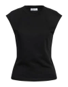 Rabanne Woman Sweatshirt Black Size Xs Cotton