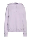 Rabanne Woman Sweatshirt Lilac Size L Organic Cotton In Purple