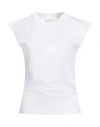 RABANNE RABANNE WOMAN SWEATSHIRT WHITE SIZE M COTTON