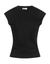 Rabanne Chain-detail Cotton T-shirt In Black