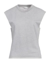 Rabanne Woman T-shirt Light Grey Size Xs Cotton In Grey