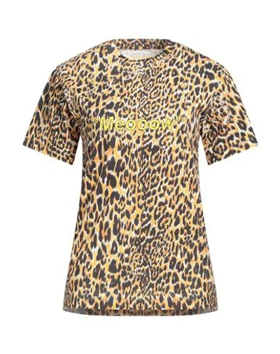Rabanne Paco  Woman T-shirt Mustard Size M Organic Cotton In Yellow
