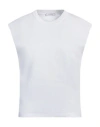 Rabanne Woman T-shirt White Size M Cotton