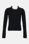 Rabanne Chain-detail Sweater In Black