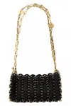 Rabanne Women '1969 Black Nano Bag' Shoulder Bag In Black