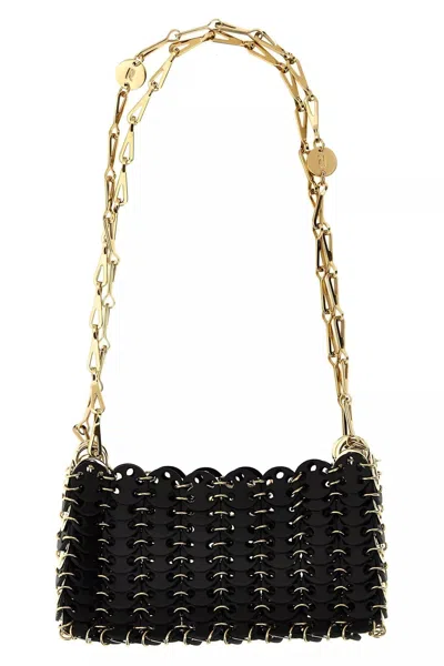 Rabanne Women '1969 Black Nano Bag' Shoulder Bag