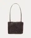Rabanne Women's 1969 Leather Disc Shoulder Bag