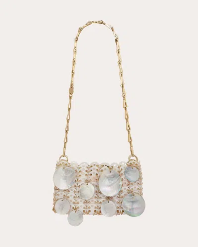 RABANNE WOMEN'S 1969 NANO EMBELLISHED SHOULDER BAG