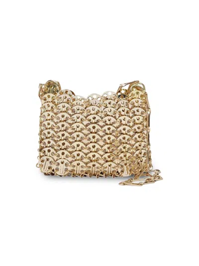 Rabanne Women's 1969 Nano Handbag In Gold Brass