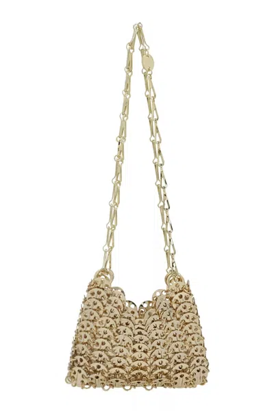 Rabanne Women '1969 Nano' Shoulder Bag In Gold