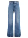 Rabanne Women's 5-pocket Straight-leg Jeans In Denim
