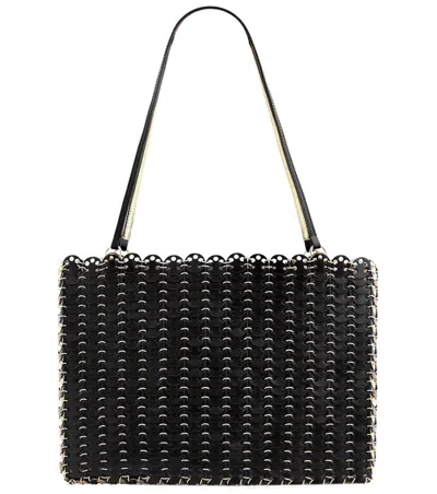 Rabanne Women Black 1969 Reversible Tote, Onesize Luxury Shoulder Bags For Women Darveys