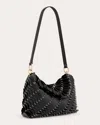 Rabanne Women's Black Paco Clutch Bag Leather In Black