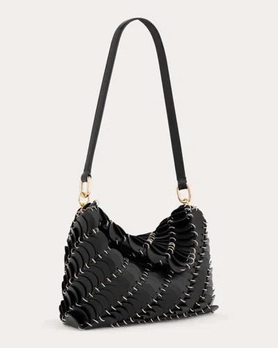 Rabanne Women's Black Paco Clutch Bag Leather