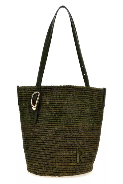 Rabanne Women 'cabas' Shopping Bag In Green