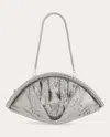 Rabanne Women's Chainmail Mesh Clutch In Silver