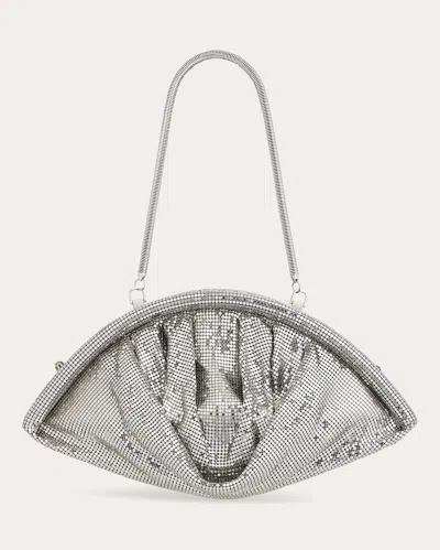 Rabanne Women's Chainmail Mesh Clutch In Silver