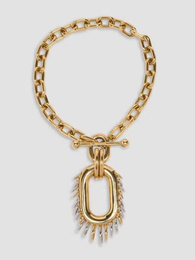 Rabanne Women's Collier Pendant Chain Necklace In Gold