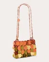 Rabanne Women's Sparkle Nano Paillette-embellished Shoulder In Copper/gold