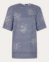 Rabanne Printed Cotton Jersey T-shirt