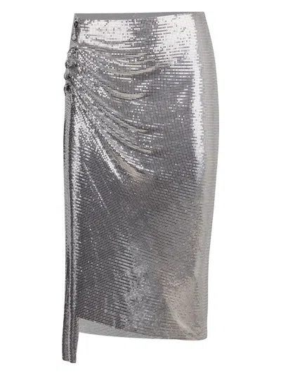 RABANNE WOMEN'S DRAPED SKIRT