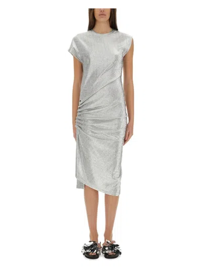 RABANNE WOMEN'S DRESS WITH DRAPE