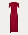 Rabanne Women's Robe Viscose Jersey In Red