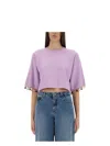 Rabanne Embellished Cropped T-shirt