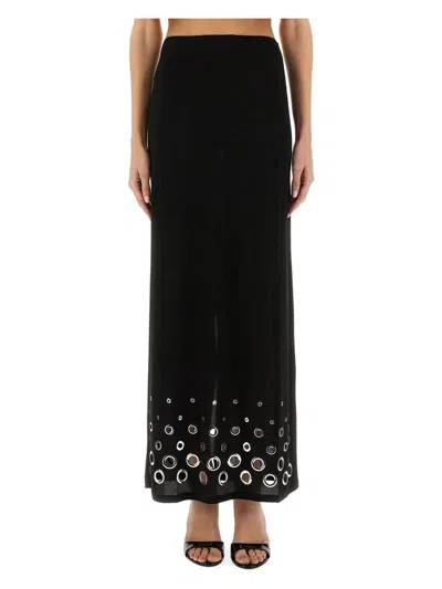 RABANNE WOMEN'S LONG JERSEY SKIRT