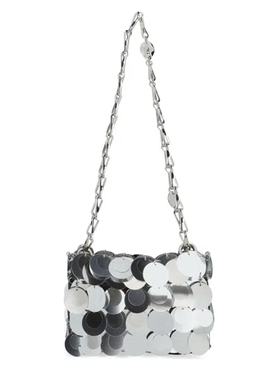 Rabanne Women's Maxi Sequins Nano Shoulder Bag