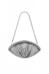 Rabanne Women's Mesh Evening Clutch In Silver In Silver