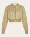 Rabanne Metallic Wool-blend Cardigan