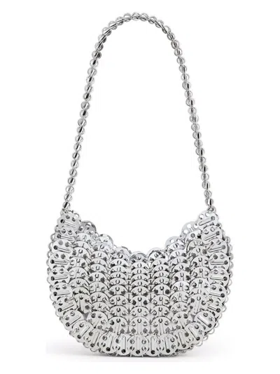Rabanne Women's Moon 1969 Shoulder Bag In Silver