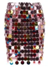 Shop Rabanne Women's Multicolor Maxi Sequins Skirt | Size Fr 36 | 24aiju010ps0133 Color M692