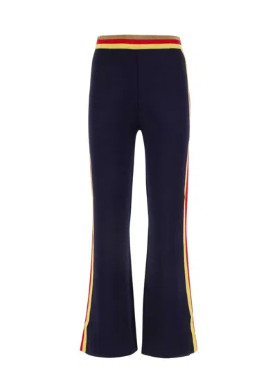 RABANNE WOMEN'S MULTICOLOR STRETCH VISCOSE BLEND JOGGERS | SIZE SMALL | 23FMPA273ML0231 COLOR V478